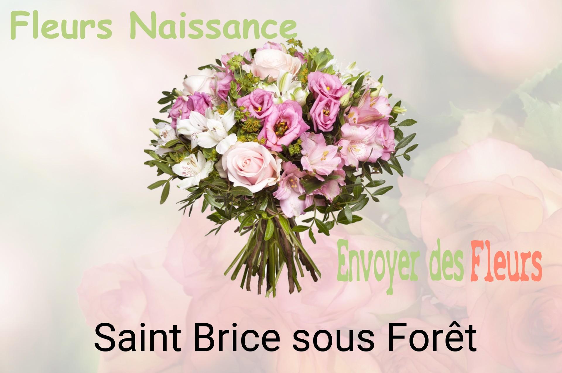 Bouquet de fleurs de naissance livré à Saint-Brice-sous-Forêt