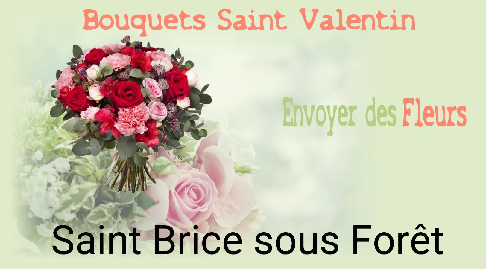 Roses de Saint-Valentin livrées à Saint-Brice-sous-Forêt
